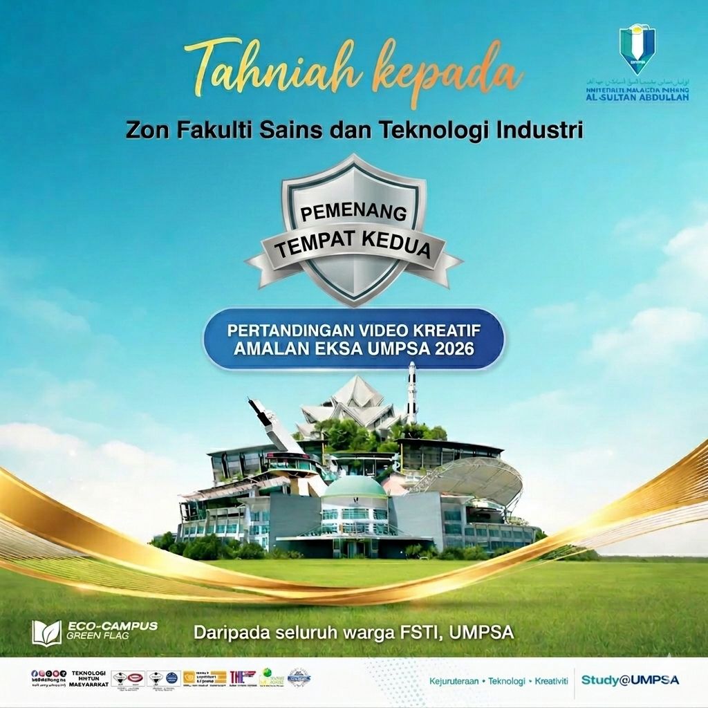 FSTI Raih Tempat Kedua Pertandingan Video Kreatif Amalan EKSA 2026